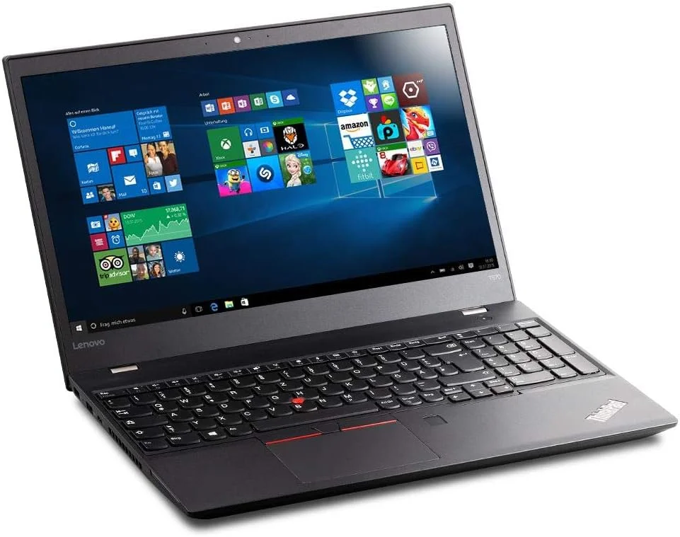 لپ تاپ تجاری لنوو ThinkPad T570 (بازسازی شده) | پردازنده Intel Core i5 نسل ششم | 8 گیگابایت رم | 256 گیگابایت SSD | صفحه نمایش 15.6 اینچی | ویندوز 10 پرو