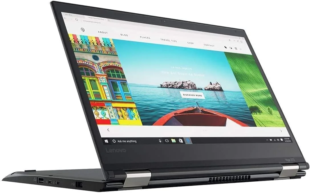 لپ تاپ استوک Lenovo Thinkpad YOGA 370، لپ تاپ 2 در 1 | پردازنده Intel Core i5 نسل هفتم | 8 گیگابایت رم | 256 گیگابایت SSD | صفحه نمایش لمسی 13.3 اینچی 360 درجه | ویندوز 10 پرو