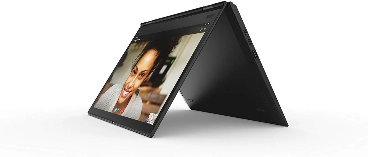 لپ تاپ 2 در 1 تجاری لنوو ThinkPad X1 Yoga (بازسازی شده) | پردازنده Intel Core i7 نسل ششم | 16 گیگابایت رم | 512 گیگابایت حافظه SSD | صفحه نمایش لمسی 14.1 اینچی 360 درجه | ویندوز 10 پرو