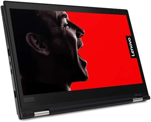 لپ تاپ 2 در 1 تجاری لنوو Thinkpad X380 Yoga (بازسازی شده) | پردازنده Intel Core i5 نسل هشتم | 16 گیگابایت رم | 512 گیگابایت حافظه SSD | صفحه نمایش لمسی 13.3 اینچی 360 درجه | ویندوز 10 پرو | مشکی