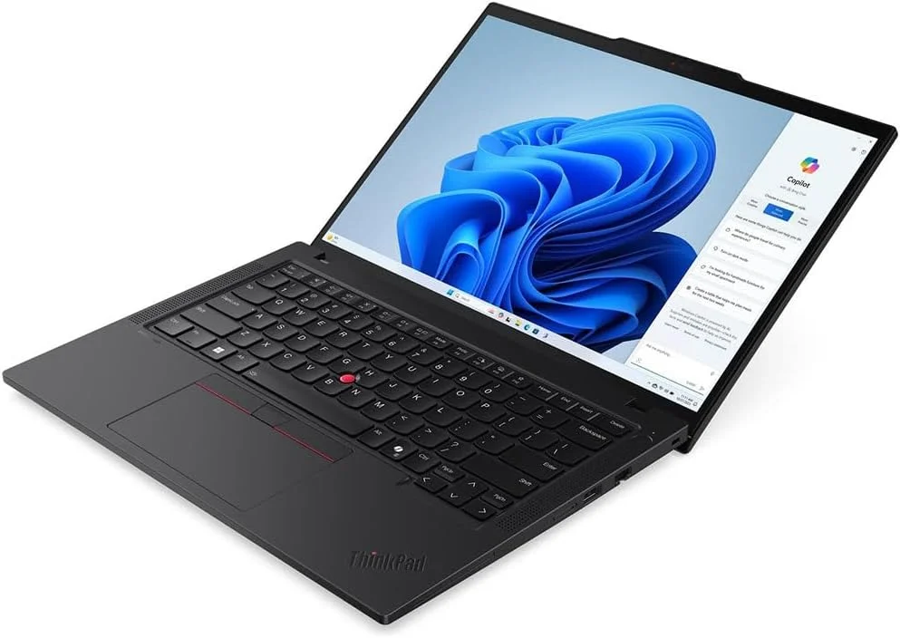 لپ تاپ لمسی 14 اینچی Lenovo ThinkPad T14 Gen 5 21ML008NUS - WUXGA - Intel Core Ultra 7 165U - فناوری vPro - 32 گیگابایت رم - 512 گیگابایت SSD - کیبورد انگلیسی - مشکی