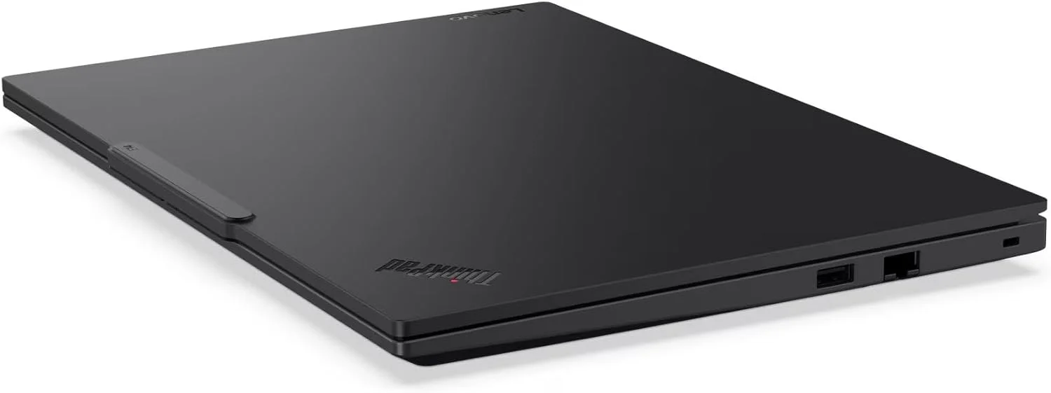 جدیدترین لپ تاپ تجاری لنوو ThinkPad E14 Gen 7 (صفحه نمایش 14 اینچی WUXGA+ ضد انعکاس، پردازنده Intel® Core™ Ultra 7 255H، رم 16 گیگابایتی DDR5-5600، حافظه SSD 512 گیگابایتی، نور پس زمینه صفحه کلید، حسگر اثر انگشت، ویندوز 11 پرو، مشکی (1 سال گارانتی لنوو))