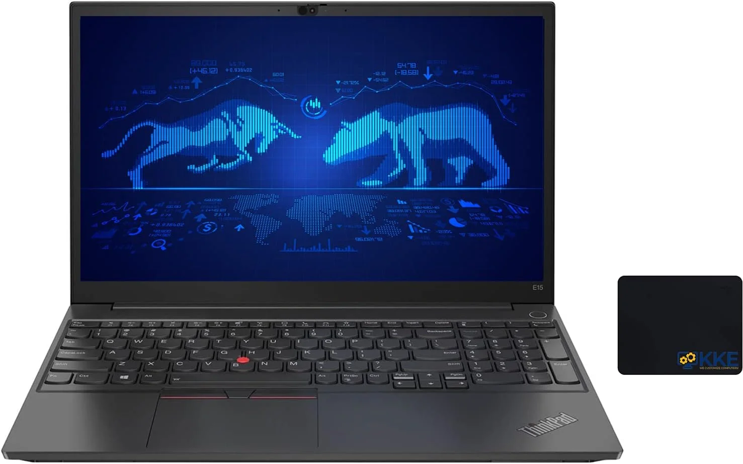 لپ تاپ تجاری لنوو Thinkpad E16 Gen 1، صفحه نمایش 16 اینچی Full HD، پردازنده Intel Core i5-1335U، رم 32 گیگابایتی، SSD PCIe 1 ترابایتی، وب کم، Wi-Fi 6، Zoom Meeting، Windows 11 Pro، مشکی، ماوس پد KKE (ارتقا یافته)