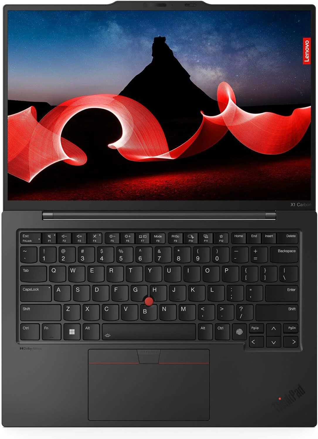 لپ تاپ لنوو ThinkPad X1 Carbon Gen 13 Aura Edition، پردازنده Intel Ultra 7 258V (بهتر از U7 165)، صفحه نمایش 14 اینچ 2.8K (2880 x 1800)، OLED، AG/AR، رم 32 گیگابایت DDR5، حافظه 1 ترابایت SSD Gen 5، دوربین 1080p IR، WiFi 7.0، ویندوز 11 پرو - مشکی