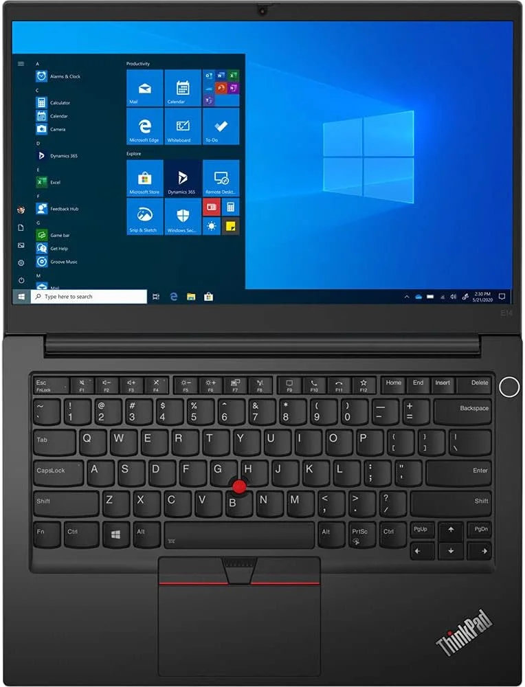 لنوو ThinkPad E14 Gen 5، صفحه نمایش 14.0 اینچی FHD، پردازنده نسل سیزدهم i7-13700H، رم 16 گیگابایتی DDR4، حافظه 512 گیگابایتی، WiFi 6، USB 4/Thunderbolt 4، ویندوز 11 پرو - مشکی (ارتقا یافته) لنوو ThinkPad E14 Gen 5، صفحه نمایش 14.0 اینچی FHD، پردازنده نسل سیزدهم i7-13700H، رم 16 گیگابایتی DDR4، حافظه 512 گیگابایتی، WiFi 6، USB 4/Thunderbolt 4، ویندوز 11 پرو - مشکی (ارتقا یافته)