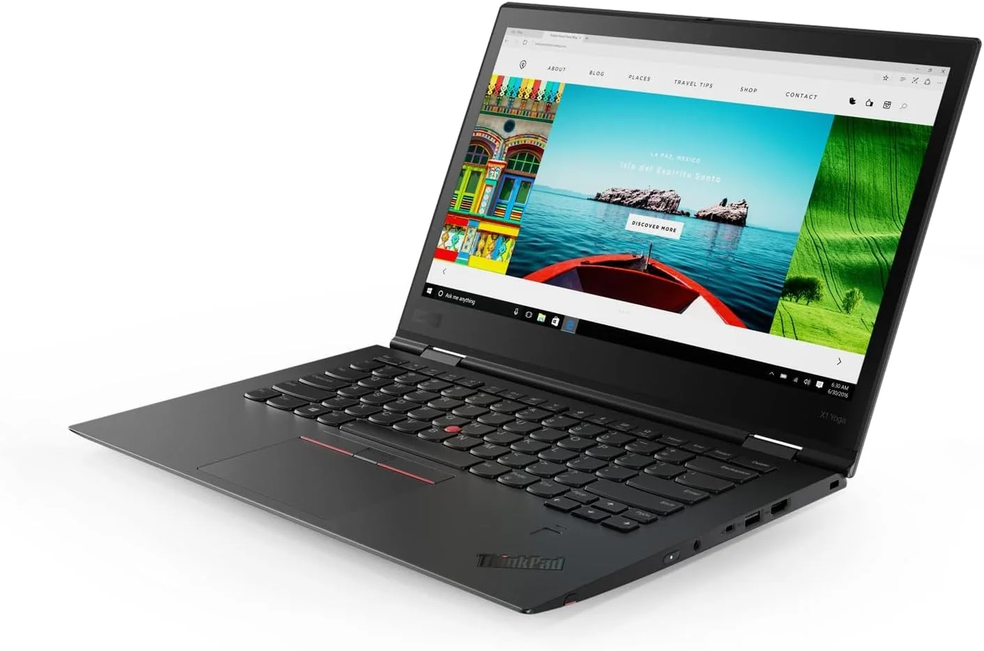 لپ تاپ تجاری 2 در 1 لنوو ThinkPad X1 Yoga (بازسازی شده) | پردازنده Intel Core i5 نسل 8 | 8 گیگابایت رم | 256 گیگابایت حافظه SSD | صفحه نمایش لمسی 14.1 اینچی | ویندوز 10 پرو | بازسازی شده