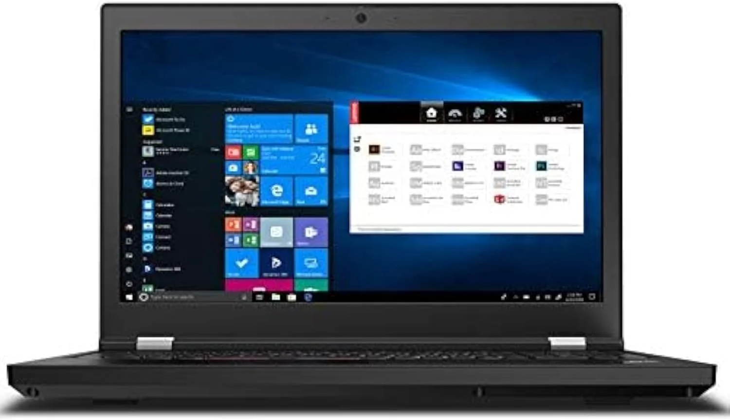 لپ تاپ ورک استیشن رده بالا Lenovo ThinkPad P15 Gen 1: پردازنده Intel Core i7-10850H نسل دهم شش هسته ای، 32 گیگابایت رم، 1 ترابایت NVMe SSD، صفحه نمایش 15.6 اینچی FHD IPS HDR، کارت گرافیک Quadro T1000، ویندوز 10 پرو، مشکی (بازسازی شده)