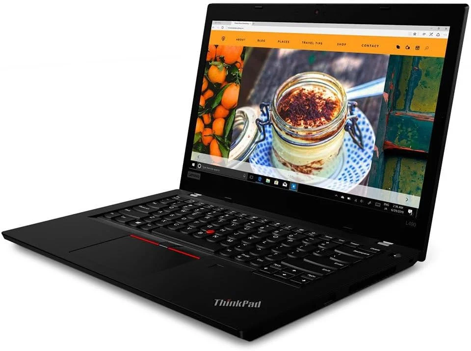 لپ تاپ تجاری Lenovo ThinkPad L490، نوت بوک صفحه عریض 14.0 اینچی، پردازنده Intel Core i5-8365، رم 16 گیگابایتی، SSD 512 گیگابایتی، گرافیک Intel UHD، وب کم، ویندوز 10 پرو (بازسازی شده)