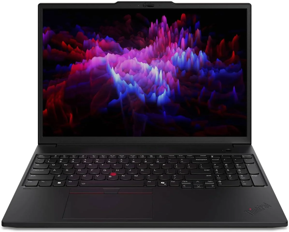 لپ تاپ لنوو Thinkpad P16S G3 Intel Core Ultra 7 165H 16" با صفحه نمایش 1920x1200 غیر لمسی، ویندوز 11 پرو 64 بیتی، 32 گیگابایت رم، 1 ترابایت SSD، کارت گرافیک NVIDIA RTX A500 4GB
