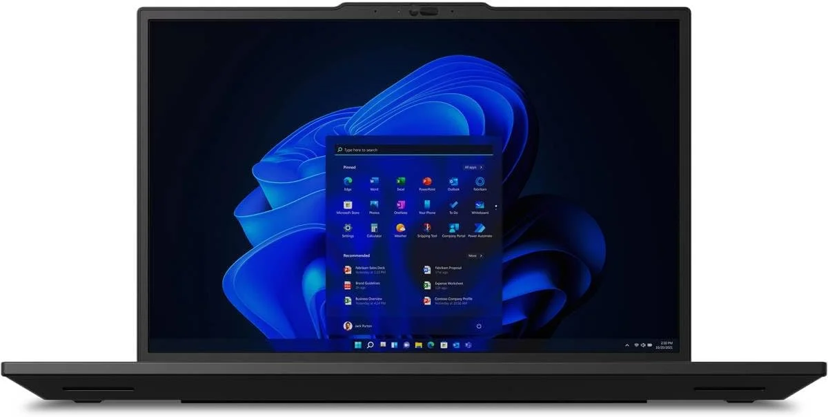 لپ تاپ لنوو Thinkpad P16S G3 Intel Core Ultra 7 165H 16" با صفحه نمایش 1920x1200 غیر لمسی، ویندوز 11 پرو 64 بیتی، 32 گیگابایت رم، 1 ترابایت SSD، کارت گرافیک NVIDIA RTX A500 4GB