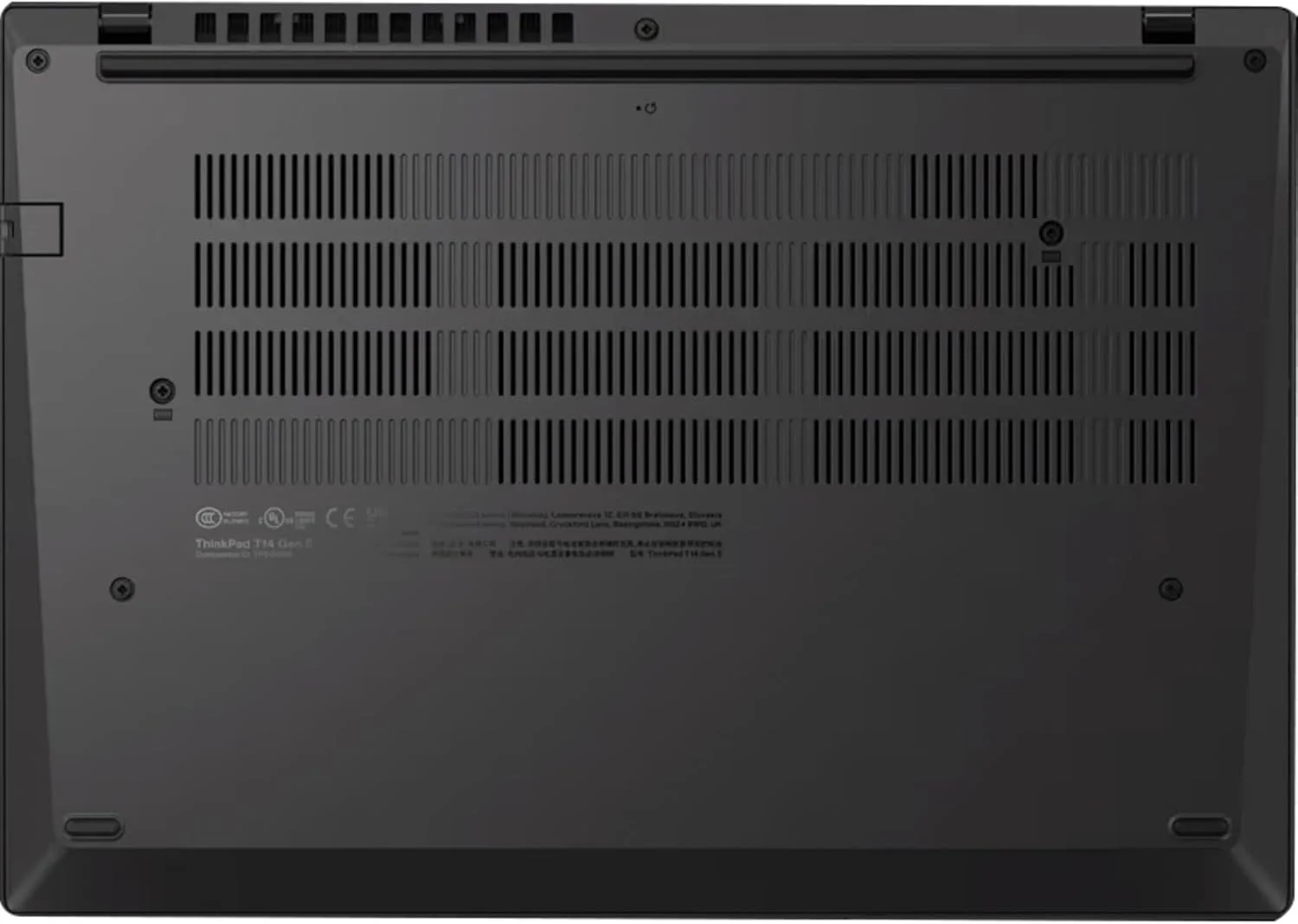 لپ تاپ Lenovo ThinkPad E14 Gen 5 با صفحه نمایش 14 اینچی WUXGA IPS - جدیدترین پردازنده نسل سیزدهم Intel Core i7-1355U - گرافیک Intel UHD - رم 16 گیگابایتی DDR4، SSD NVMe 1 ترابایتی - حسگر اثر انگشت - ویندوز 11 - مشکی گرافیتی