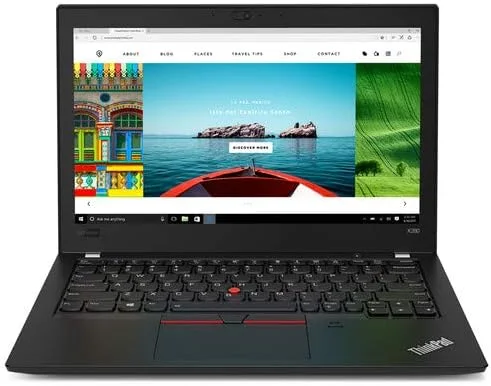 لپ تاپ تجاری لنوو ThinkPad X280 بازسازی شده | پردازنده intel Core i5 نسل هشتم | 16 گیگابایت رم | 512 گیگابایت SSD | صفحه نمایش 12.5 اینچی غیر لمسی | ویندوز 10 پرو | بازسازی شده
