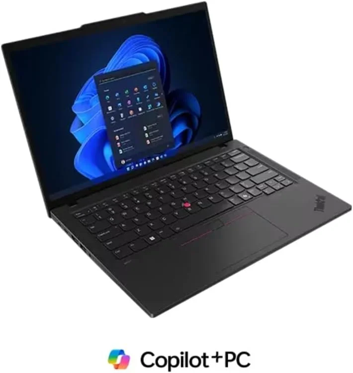 لپ تاپ Lenovo ThinkPad P14s Gen 6 با پردازنده AMD Ryzen AI 9 HX PRO 370 و Copilot +، صفحه نمایش 14 اینچی WUXGA 100%sRGB 500 nits بدون لمس، با 64 گیگابایت حافظه DDR5-5600MT، 1 ترابایت SSD، Wi-Fi 7 و Win 11 Pro