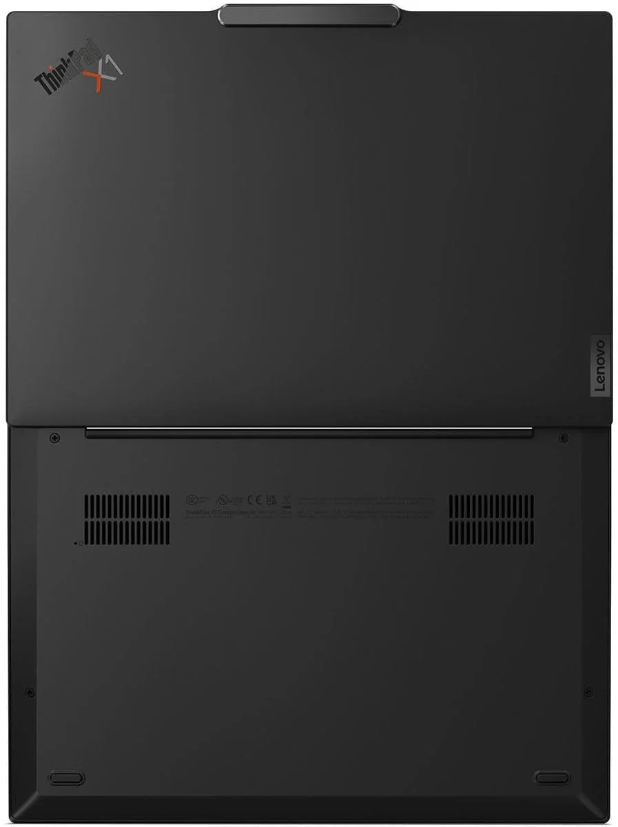 لپ تاپ لنوو ThinkPad X1 Carbon Gen 12، صفحه نمایش لمسی 14 اینچی WUXGA IPS 60Hz 100% sRGB، پردازنده Intel Core Ultra 7 155U، رم 32 گیگابایتی، SSD 512 گیگابایتی، گرافیک Intel، کیبورد انگلیسی، ویندوز 11 پرو، مشکی