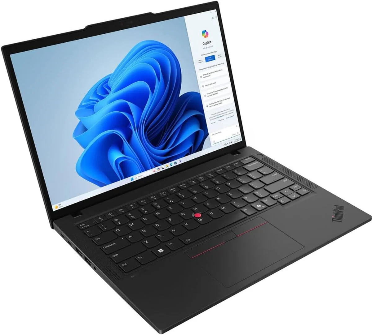 لپ تاپ 14 اینچی Lenovo ThinkPad T14 Gen 5 21ML0055US - WUXGA - پردازنده Intel Core Ultra 7 - 32 گیگابایت رم - 1 ترابایت SSD - کیبورد انگلیسی - مشکی