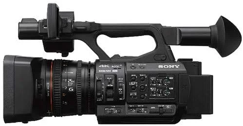 دوربین فیلمبرداری 4K سونی PXW-Z190V XDCAM با کیف پد دار، چراغ LED، کارت حافظه 64 گیگابایتی و سایر لوازم جانبی
