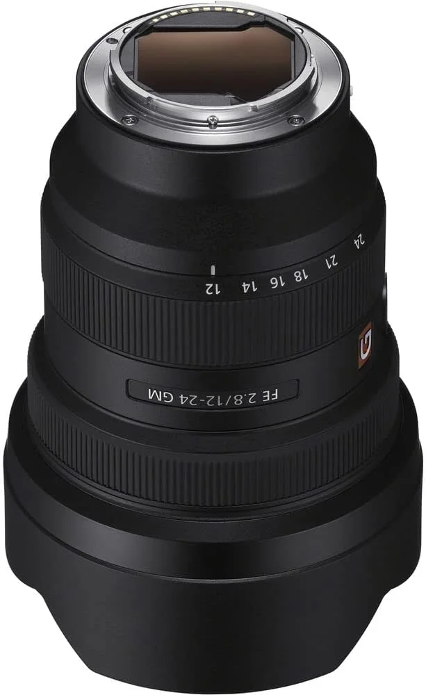لنز زوم فوق عریض سونی FE 12–24mm F2.8 GM (SEL1224GM) فول فریم G Master Optics | ویدئو و عکس حرفه ای | کوله پشتی، کارت 64 گیگابایتی، سه پایه انعطاف پذیر، کیف کارت حافظه، نگهدارنده درب لنز، کیت تمیز کننده و موارد دیگر