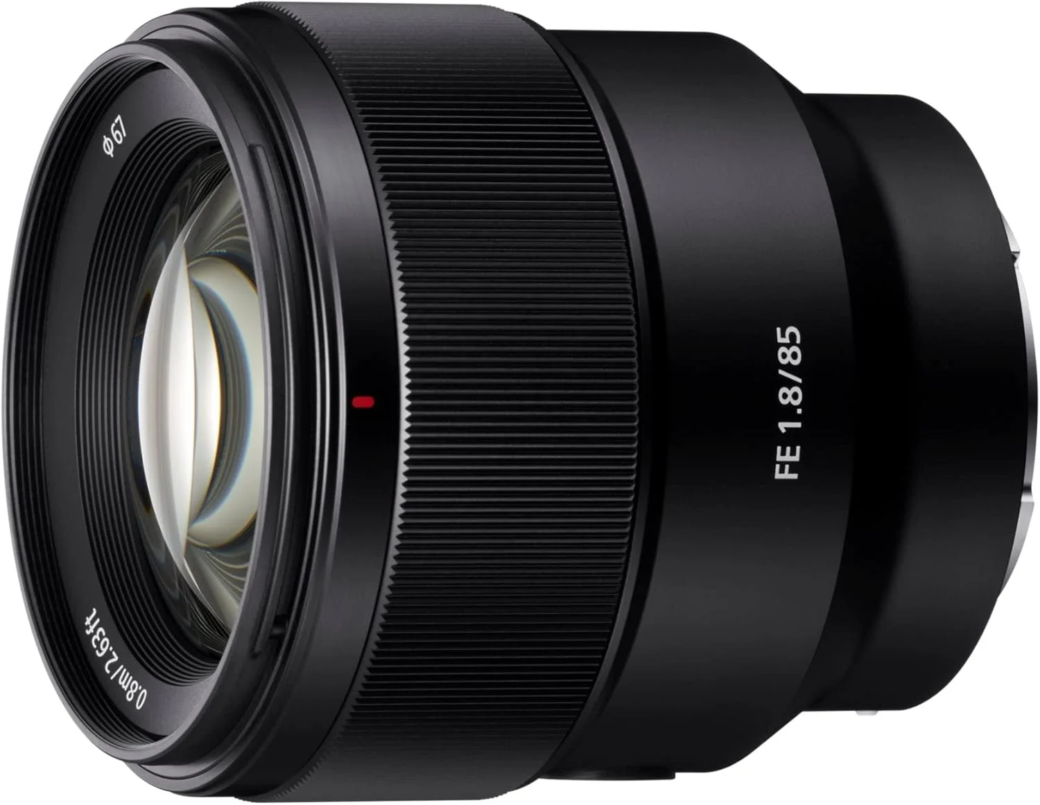 لنز دوربین سونی SEL85F18 85mm F/1.8-22 مدیوم-تله فوتو ثابت پرایم، مشکی