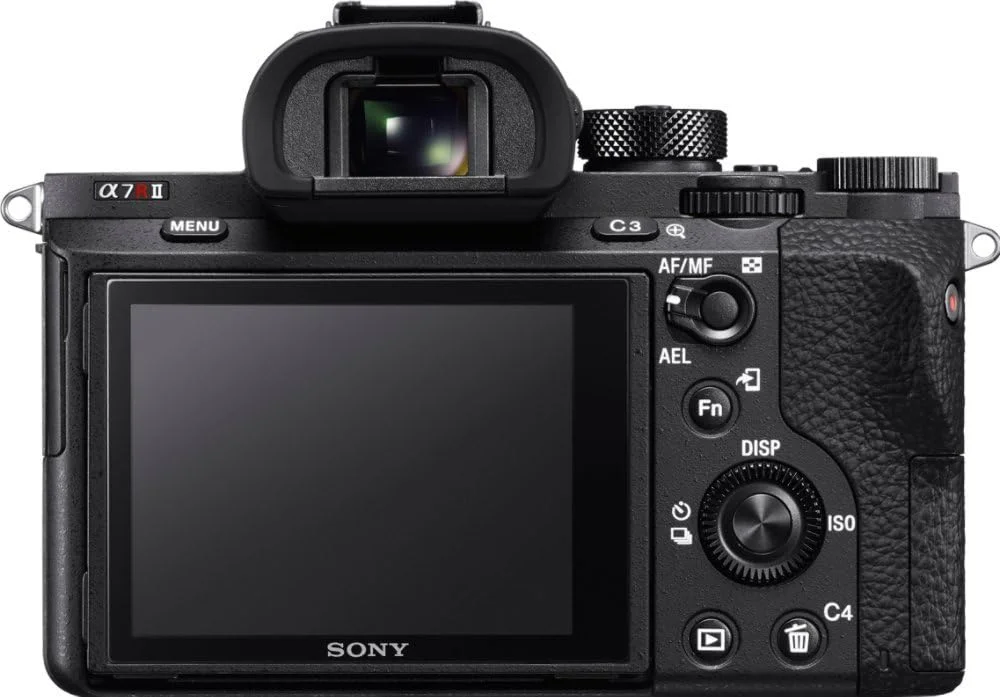 دوربین بدون آینه فول فریم Sony a7R II، فقط بدنه (مشکی) (ILCE7RM2/B) (بازسازی شده) دوربین بدون آینه فول فریم Sony a7R II، فقط بدنه (مشکی) (ILCE7RM2/B) (بازسازی شده)