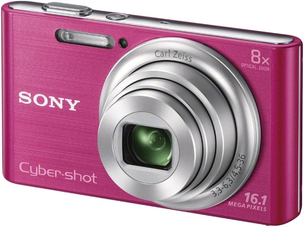 دوربین دیجیتال سونی DSC-W730 با رزولوشن 16.1 مگاپیکسل و LCD 2.7 اینچی (صورتی) (بازسازی شده)