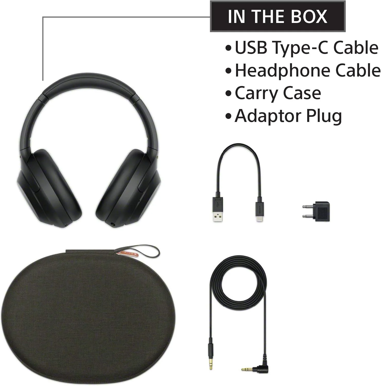 هدفون بیسیم نویز کنسلینگ ممتاز سونی مدل WH-1000XM4 با میکروفون برای تماس تلفنی و کنترل صوتی الکسا، مشکی WH1000XM4 هدفون بیسیم نویز کنسلینگ ممتاز سونی مدل WH-1000XM4 با میکروفون برای تماس تلفنی و کنترل صوتی الکسا، مشکی WH1000XM4