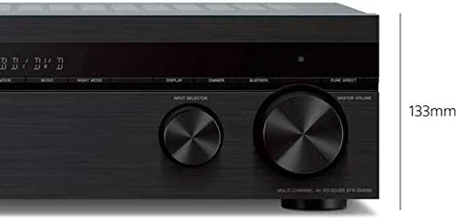 گیرنده صوتی و تصویری سونی STRDH590 5.2 کانال: گیرنده AV 4K HDR با بلوتوث، مشکی گیرنده صوتی و تصویری سونی STRDH590 5.2 کانال: گیرنده AV 4K HDR با بلوتوث، مشکی