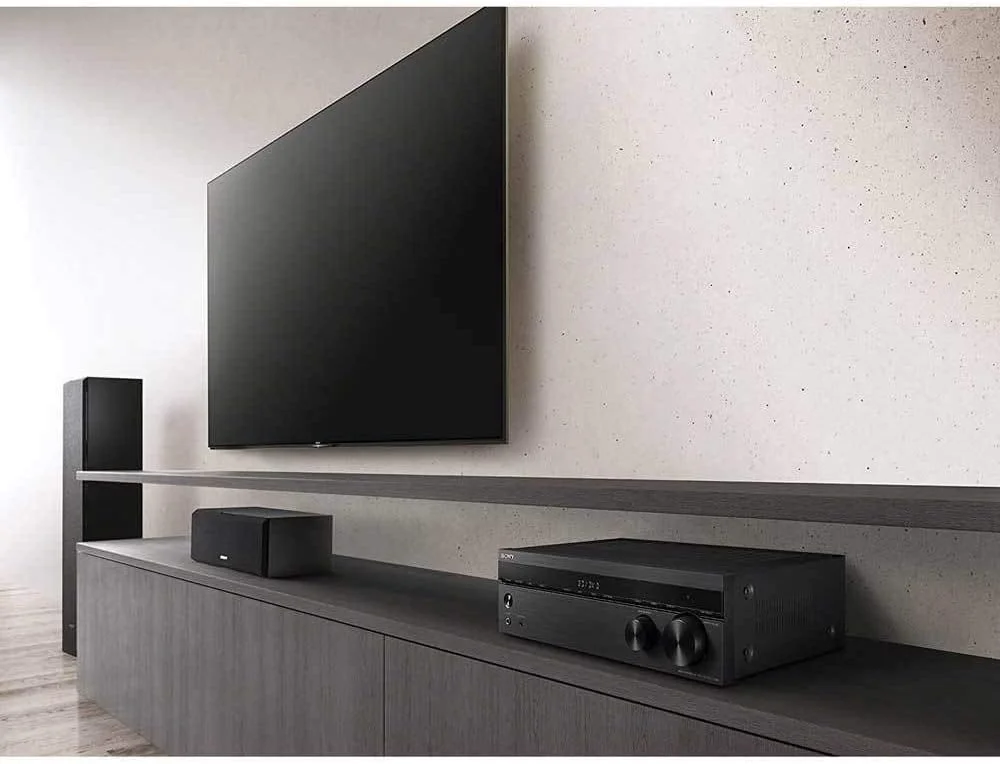 گیرنده صوتی و تصویری سونی STRDH590 5.2 کانال: گیرنده AV 4K HDR با بلوتوث، مشکی گیرنده صوتی و تصویری سونی STRDH590 5.2 کانال: گیرنده AV 4K HDR با بلوتوث، مشکی