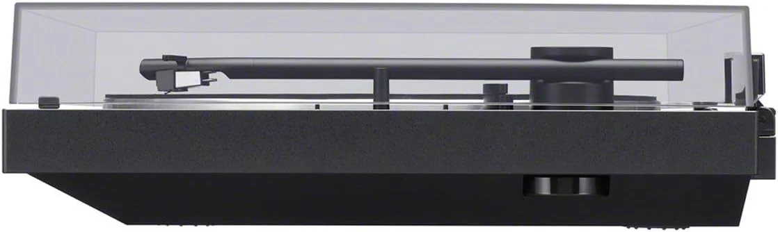 صفحه گرامافون کمربندی سونی PS-LX310BT: پخش کننده صفحه وینیل بی سیم کاملا اتوماتیک با بلوتوث و خروجی USB - مشکی