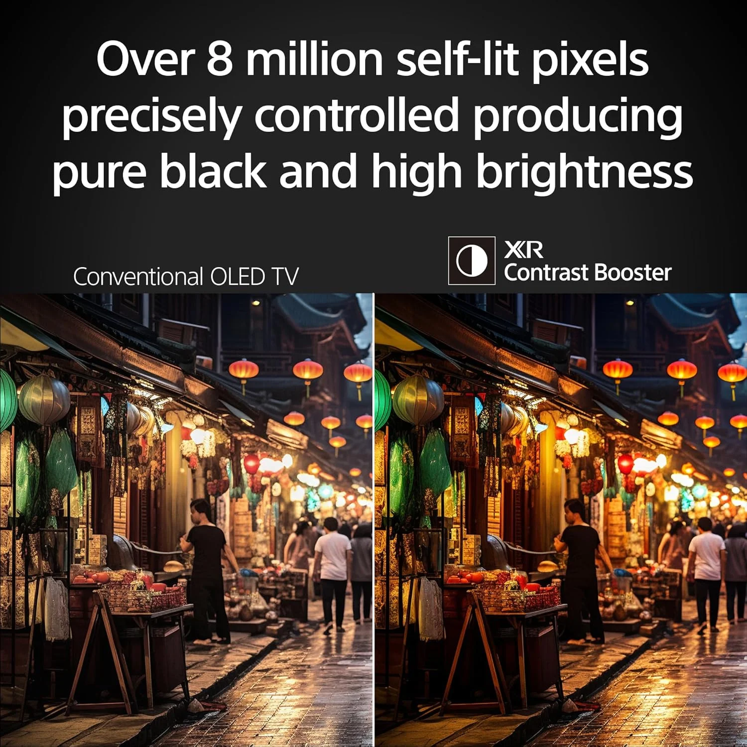 تلویزیون 65 اینچ سونی BRAVIA 8 II، QD OLED، تلویزیون هوشمند 4K Google، پردازنده XR با فناوری هوش مصنوعی، طراحی فوق العاده باریک، تلویزیون 120 هرتز، Dolby Vision/Atmos، ویژگی های انحصاری برای PS5، مدل K-65XR80M2، مدل 2025 تلویزیون 65 اینچ سونی BRAVIA 8 II، QD OLED، تلویزیون هوشمند 4K Google، پردازنده XR با فناوری هوش مصنوعی، طراحی فوق العاده باریک، تلویزیون 120 هرتز، Dolby Vision/Atmos، ویژگی های انحصاری برای PS5، مدل K-65XR80M2، مدل 2025