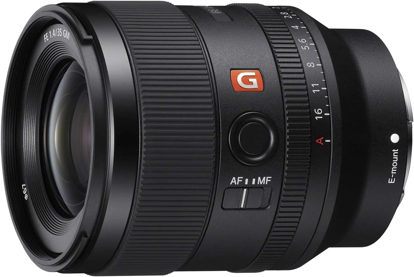 لنز سونی FE 35mm F1.4 GM فول فریم با دیافراگم باز و زاویه دید عریض سری G Master مشکی