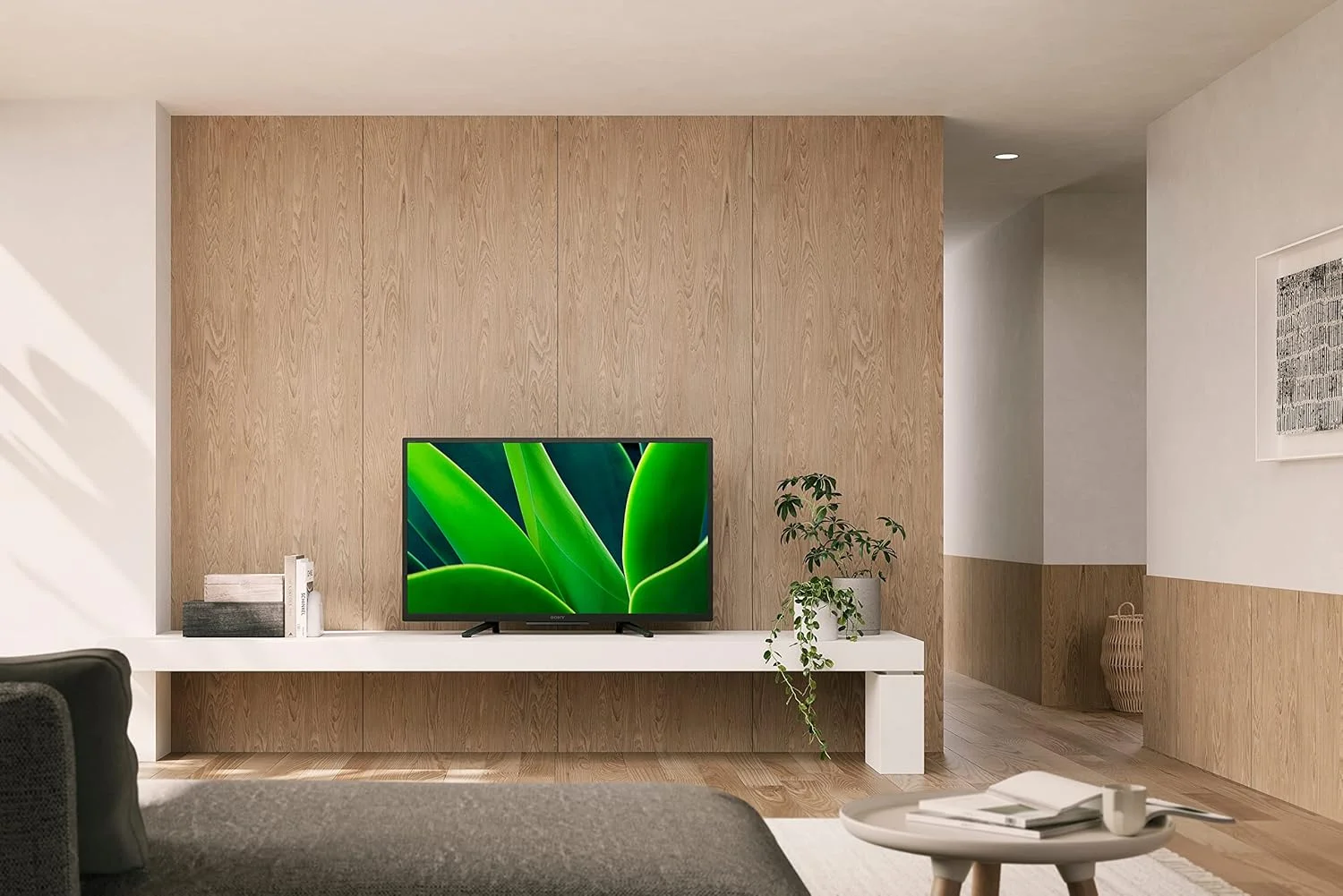 تلویزیون ال ای دی HDR سونی 32 اینچ HD 720p سری W830K با Google TV و Google Assistant - مدل 2022، مشکی تلویزیون ال ای دی HDR سونی 32 اینچ HD 720p سری W830K با Google TV و Google Assistant - مدل 2022، مشکی
