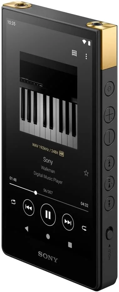 واکمن سونی NW-ZX707 با حافظه 64 گیگابایت، پخش کننده موسیقی دیجیتال قابل حمل Hi-Res با اندروید، صفحه نمایش لمسی بزرگ 5.0 اینچی، عمر باتری تا 24 ساعت، Wi-Fi و بلوتوث و USB Type-C - مشکی NW-ZX707/B واکمن سونی NW-ZX707 با حافظه 64 گیگابایت، پخش کننده موسیقی دیجیتال قابل حمل Hi-Res با اندروید، صفحه نمایش لمسی بزرگ 5.0 اینچی، عمر باتری تا 24 ساعت، Wi-Fi و بلوتوث و USB Type-C - مشکی NW-ZX707/B