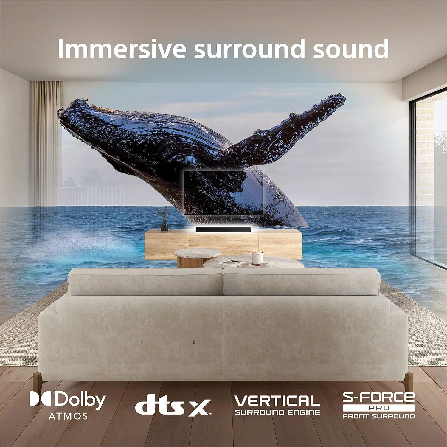 ساندبار 3.1 کاناله Dolby Atmos سونی HT-S2000