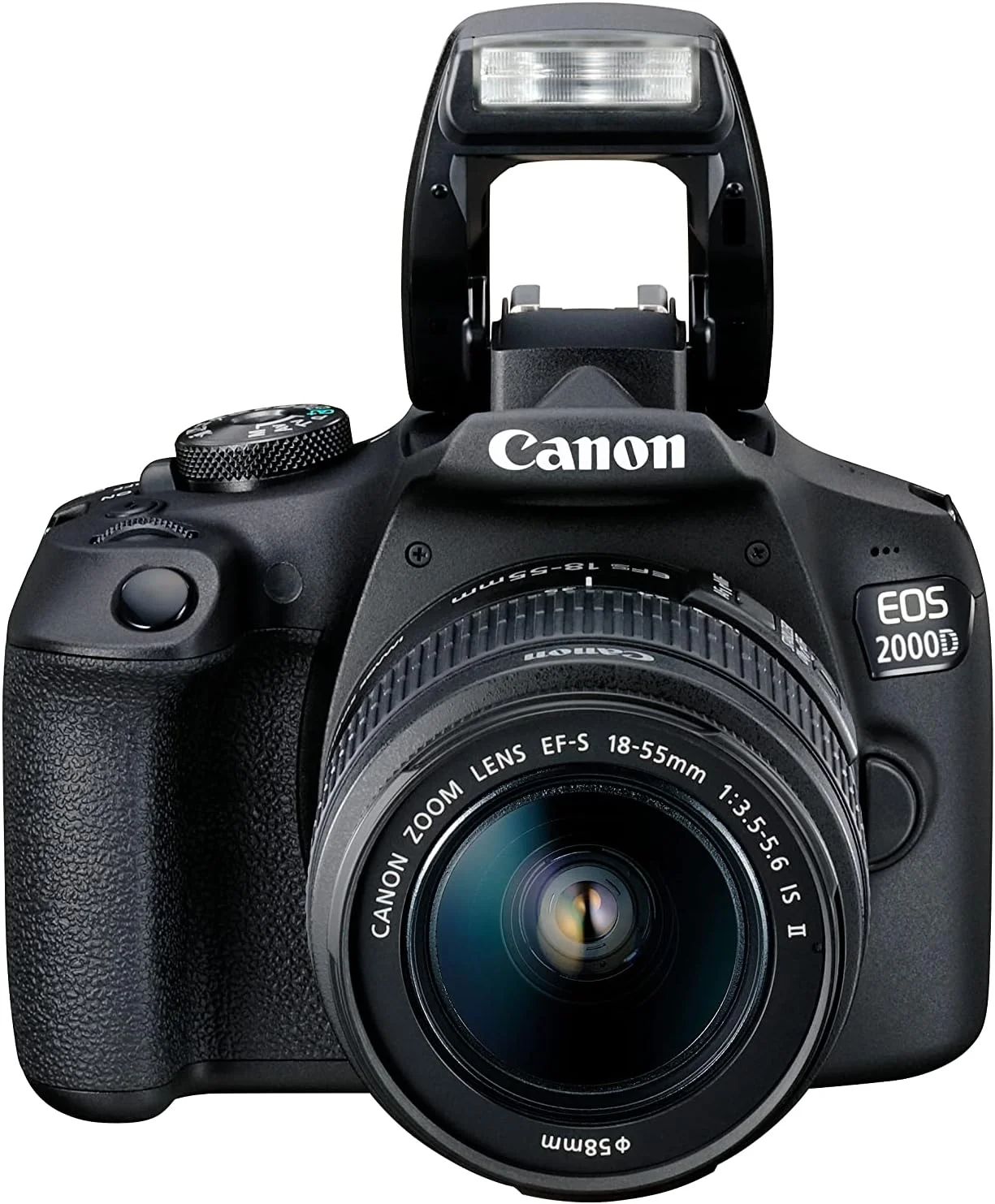 دوربین DSLR کانن مدل 2728C003 Eos 2000D به همراه لنز 18-55 IS، 24.1 مگاپیکسل، مشکی