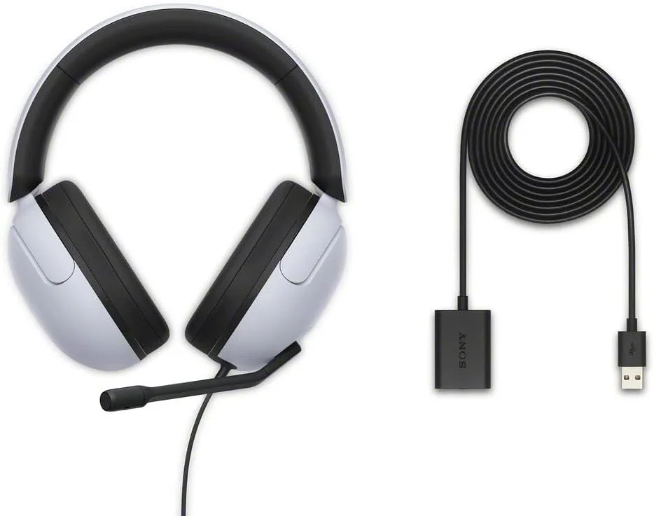 هدفون گیمینگ سیمی سونی INZONE H3 با میکروفون، هدفون PS5، دور گوشی، صدای فضایی شخصی سازی شده 360، دارای گواهی Discord مدل MDR-G300 (سفید) هدفون گیمینگ سیمی سونی INZONE H3 با میکروفون، هدفون PS5، دور گوشی، صدای فضایی شخصی سازی شده 360، دارای گواهی Discord مدل MDR-G300 (سفید)