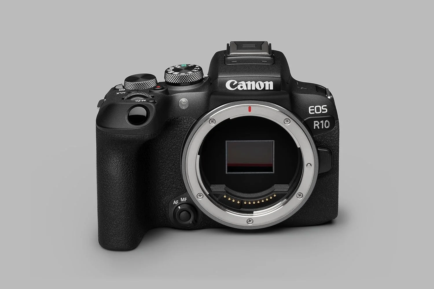 دوربین بدون آینه کانن EOS R10 به همراه لنز RF-S 18-45 mm F4.5-6.3 IS STM (دوربین هیبریدی، ارتقاء DSLR، 15 فریم بر ثانیه، فیلمبرداری 4K، سیستم فوکوس Dual Pixel CMOS AF II، WiFi)، مشکی