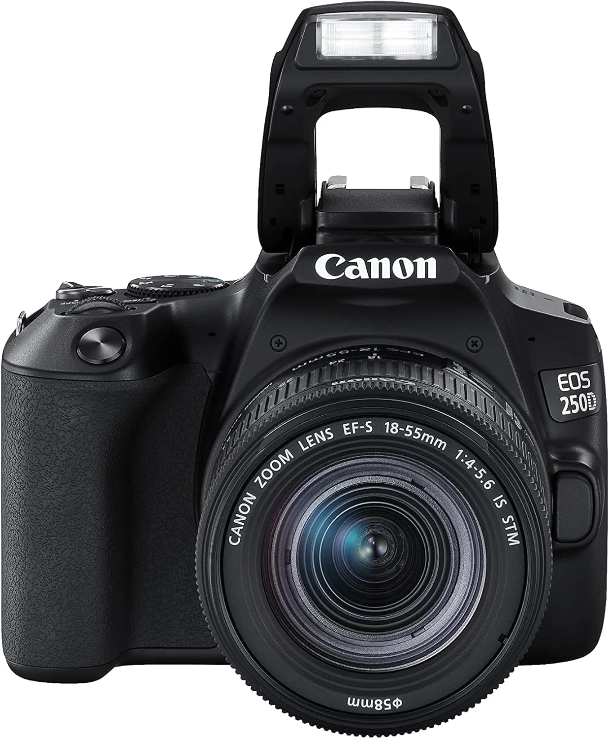 دوربین عکاسی کانن EOS 250D به همراه لنز Canon EF-s 18-55mm f/4-5.6 IS STM - مشکی