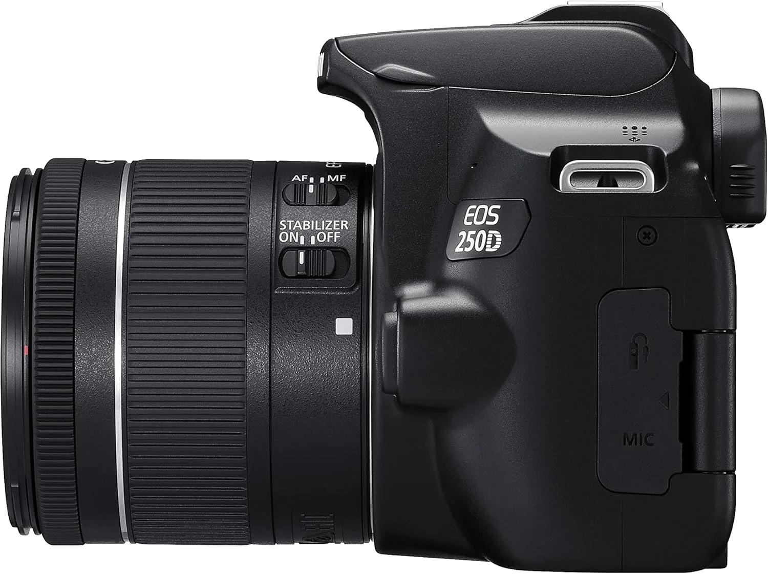 دوربین عکاسی کانن EOS 250D به همراه لنز Canon EF-s 18-55mm f/4-5.6 IS STM - مشکی
