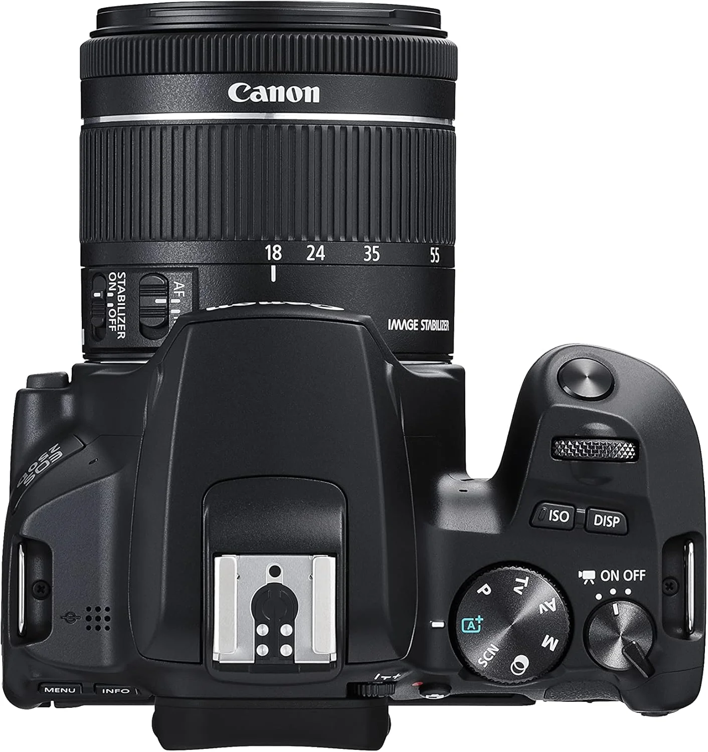 دوربین عکاسی کانن EOS 250D به همراه لنز Canon EF-s 18-55mm f/4-5.6 IS STM - مشکی