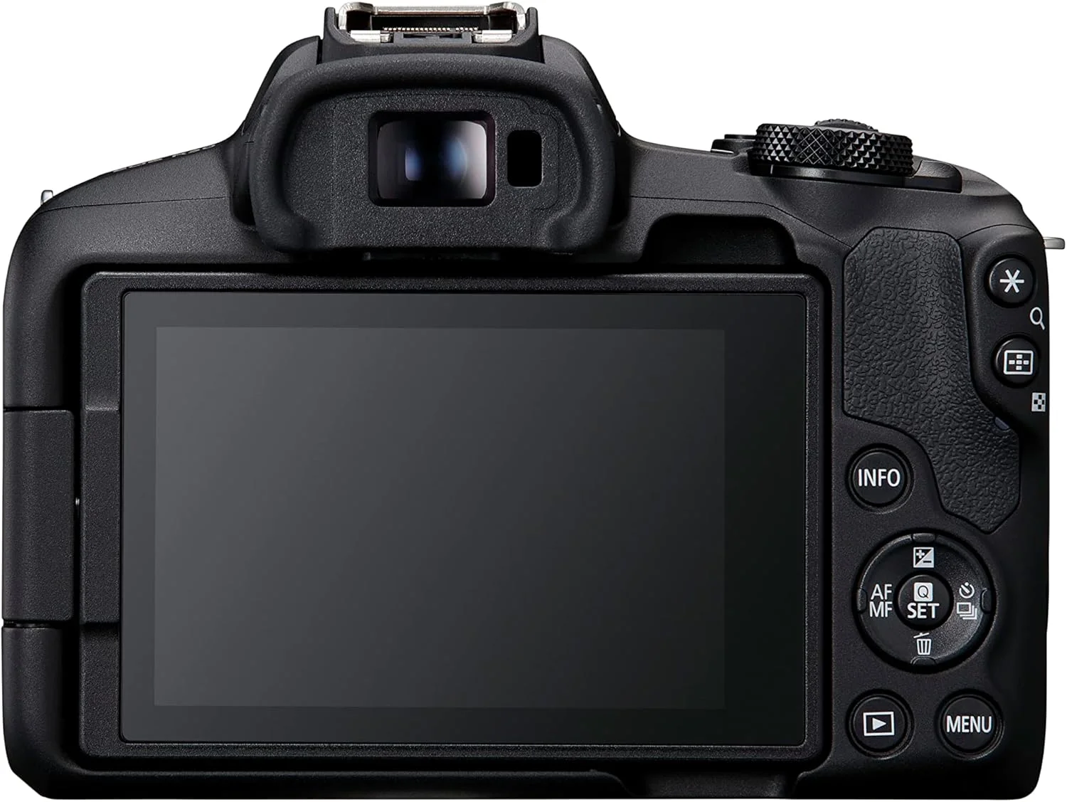 دوربین عکاسی بدون آینه کانن EOS R50 RF-S18-45mm f/4.5-6.3 IS STM (مشکی) - فیلمبرداری 4K با رزولوشن 24.2 مگاپیکسل