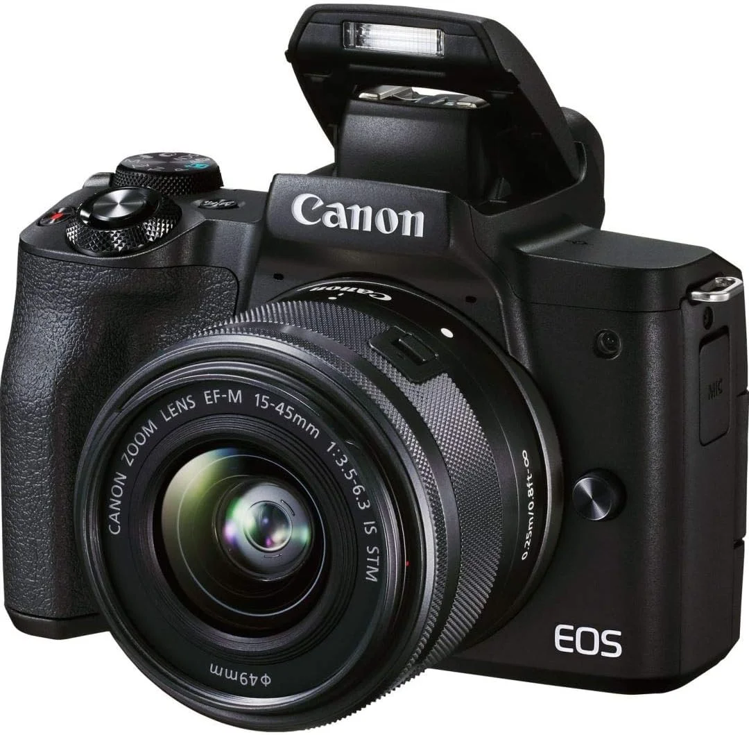 دوربین Canon Eos M50 Mark II + Ef-M 15-45Mm Is Stm Kit Black