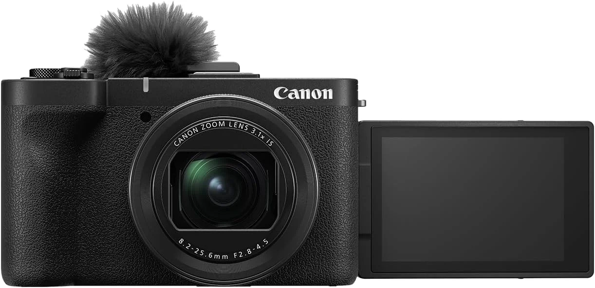 دوربین Canon PowerShot V1، دوربین هیبریدی، لنز زوم فوق عریض داخلی، ویدیوی 4K، ولاگینگ، پخش زنده، تولید محتوا، طراحی جمع و جور دوربین Canon PowerShot V1، دوربین هیبریدی، لنز زوم فوق عریض داخلی، ویدیوی 4K، ولاگینگ، پخش زنده، تولید محتوا، طراحی جمع و جور
