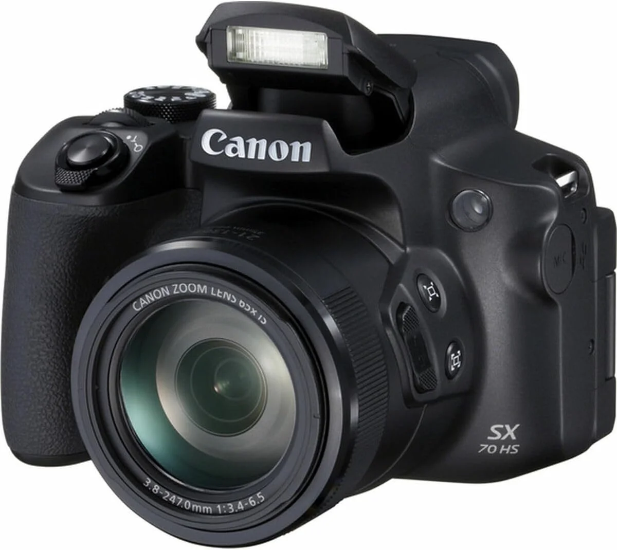 دوربین Canon Power Shot SX70 Hs 4K Uhd، 20.3 مگاپیکسل، مشکی