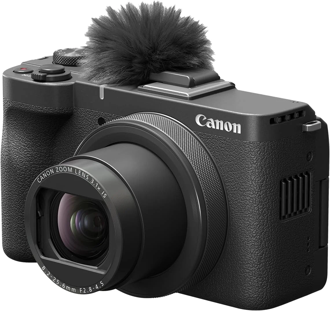 دوربین Canon PowerShot V1، دوربین هیبریدی، لنز زوم فوق عریض داخلی، ویدیوی 4K، ولاگینگ، پخش زنده، تولید محتوا، طراحی جمع و جور دوربین Canon PowerShot V1، دوربین هیبریدی، لنز زوم فوق عریض داخلی، ویدیوی 4K، ولاگینگ، پخش زنده، تولید محتوا، طراحی جمع و جور