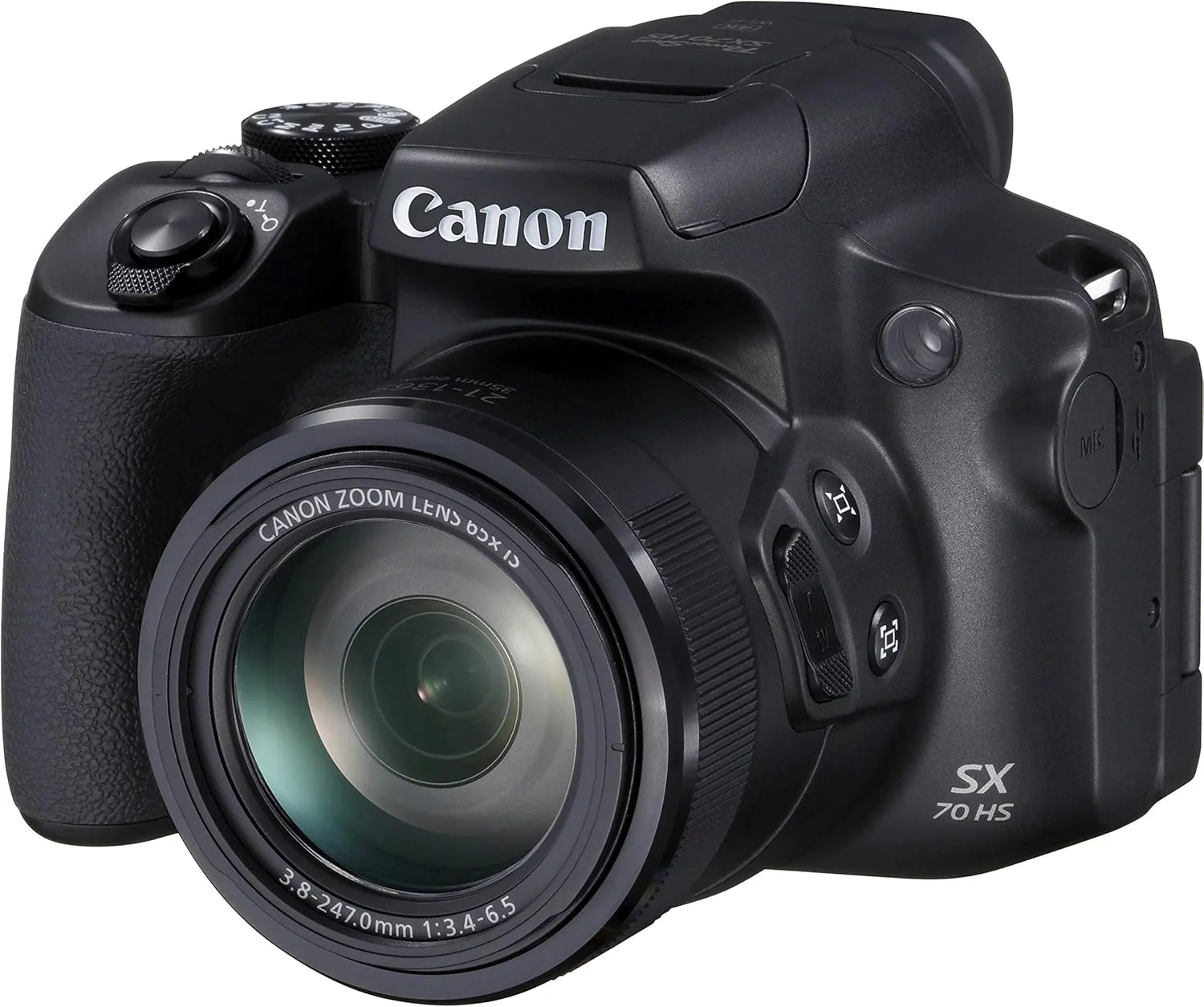 دوربین Canon Power Shot SX70 Hs 4K Uhd، 20.3 مگاپیکسل، مشکی
