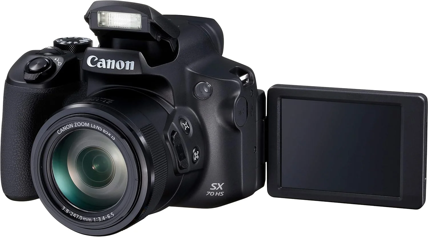 دوربین Canon Power Shot SX70 Hs 4K Uhd، 20.3 مگاپیکسل، مشکی