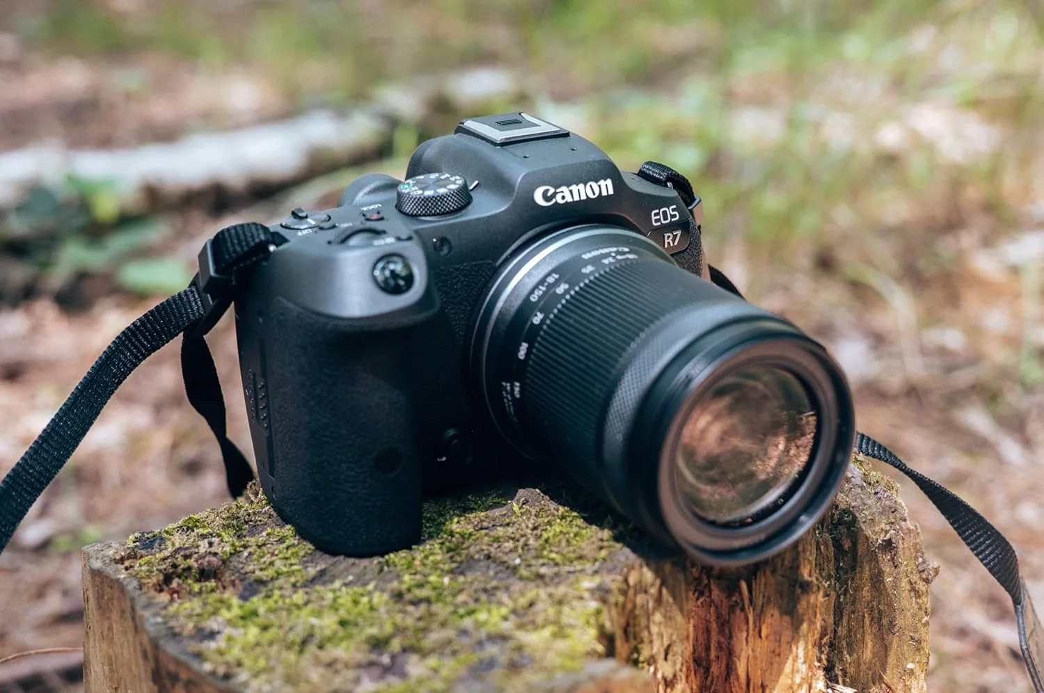 دوربین بدون آینه Canon EOS R7 به همراه لنز RF-S 18-150 mm F3.5-6.3 IS STM (ارتقاء DSLR، دوربین هیبریدی، ضبط ویدئو 4K/30p، تا 15 فریم در ثانیه، WLAN) مشکی دوربین بدون آینه Canon EOS R7 به همراه لنز RF-S 18-150 mm F3.5-6.3 IS STM (ارتقاء DSLR، دوربین هیبریدی، ضبط ویدئو 4K/30p، تا 15 فریم در ثانیه، WLAN) مشکی