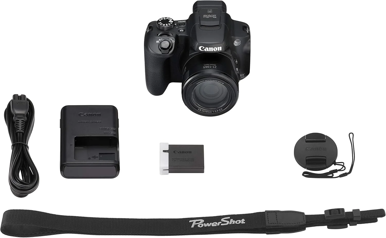 دوربین Canon Power Shot SX70 Hs 4K Uhd، 20.3 مگاپیکسل، مشکی