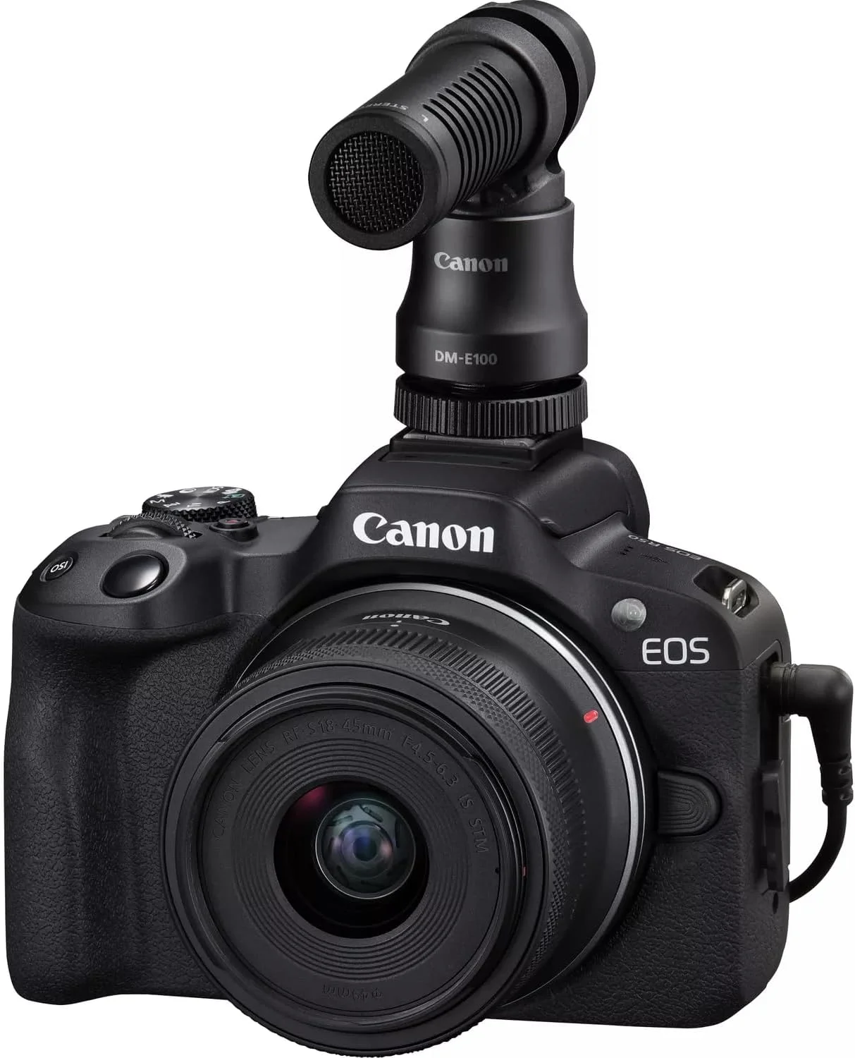دوربین دیجیتال کانن EOS R50 BK+RFS18-45 S CREATOR KIT دوربین دیجیتال کانن EOS R50 BK+RFS18-45 S CREATOR KIT