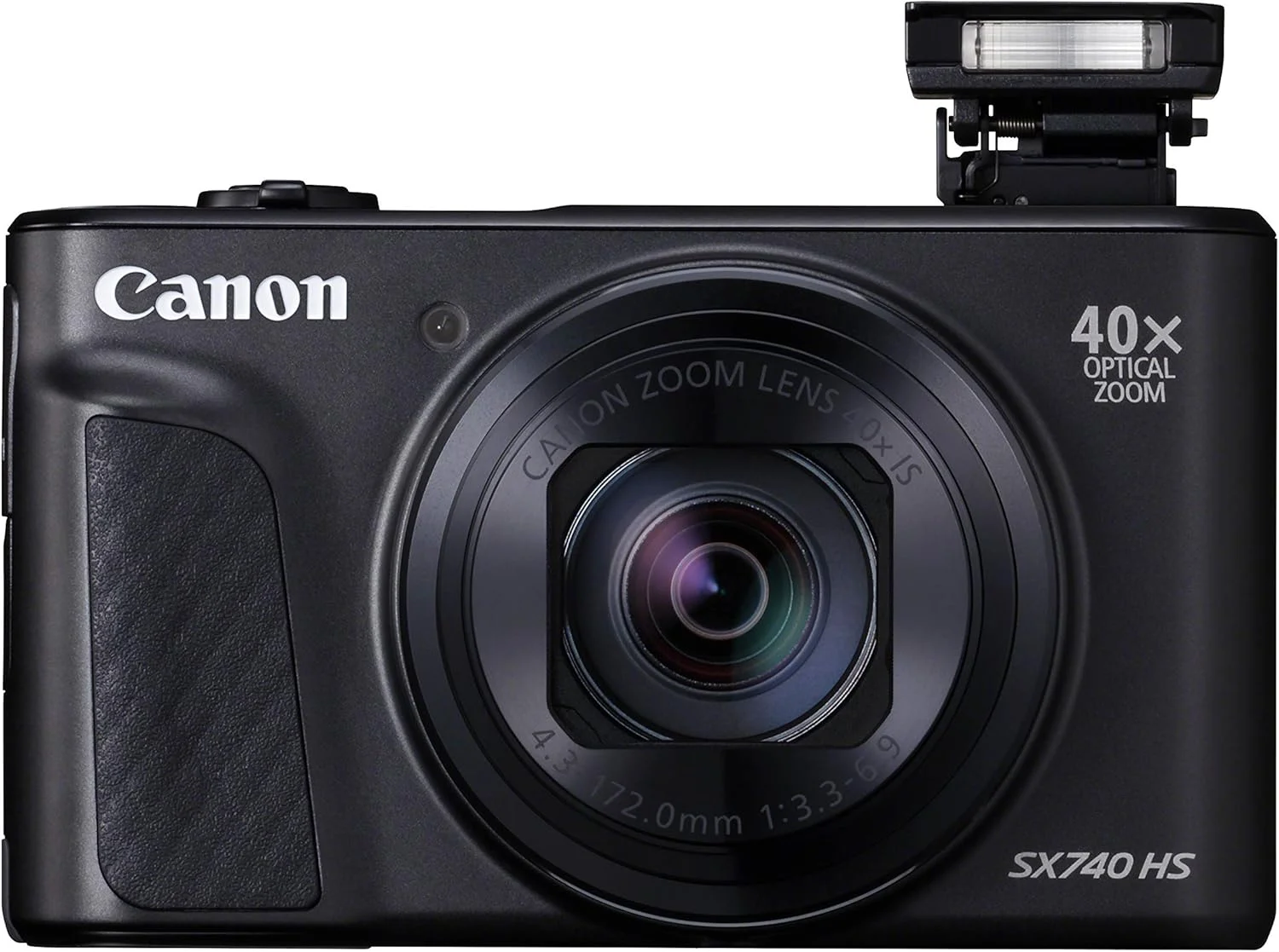 دوربین عکاسی کانن PowerShot SX740 HS (بازسازی شده) - مشکی